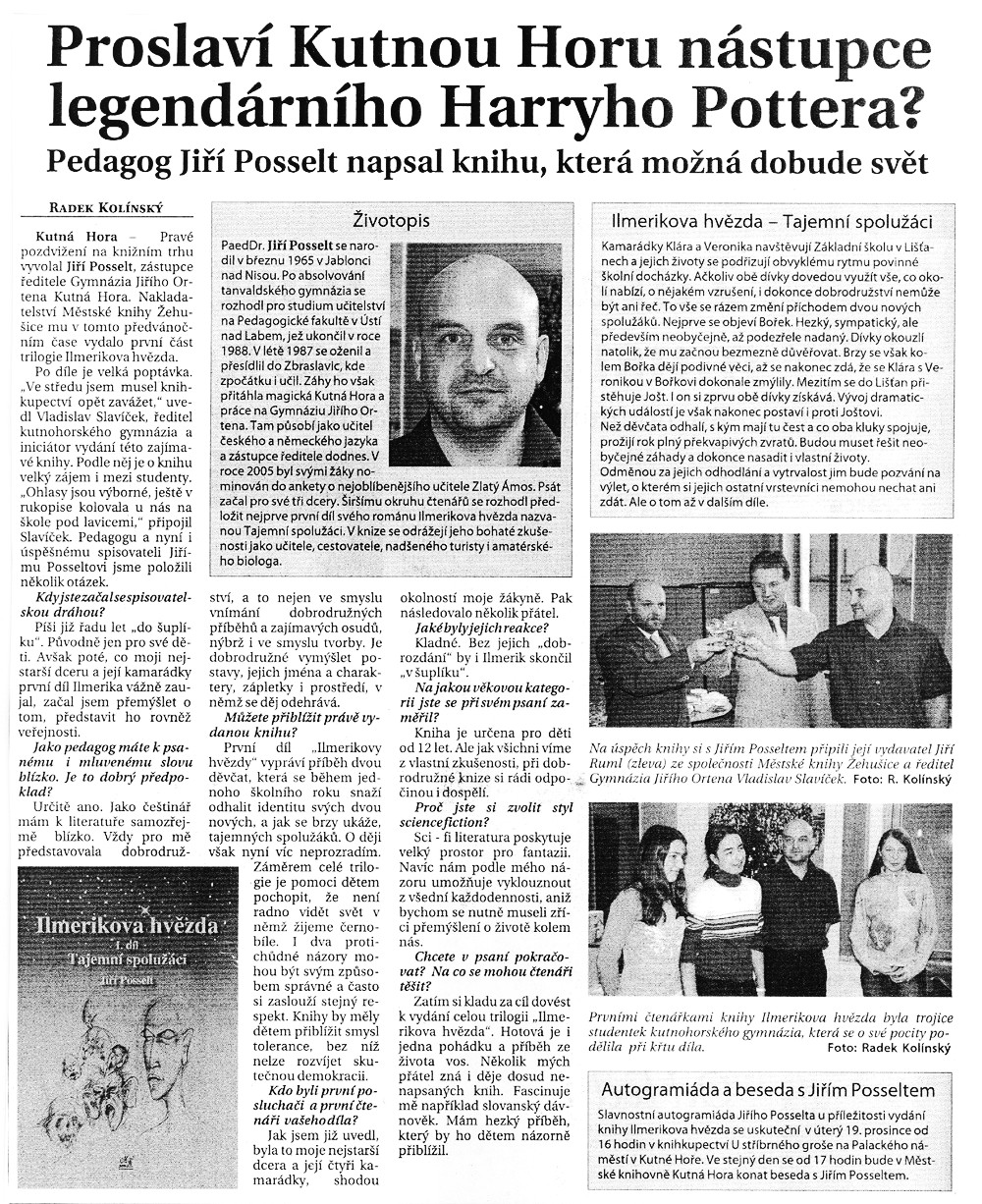 Napsali o knize&hellip;